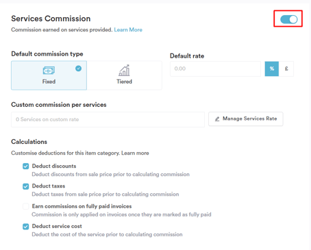 How to manage comissions 4