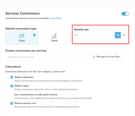How to manage comissions 8