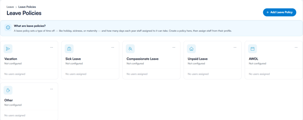 How to manage leave policies 2