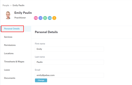 How to set up prescripton information for staff members3
