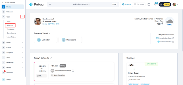 How to update a leave request 1
