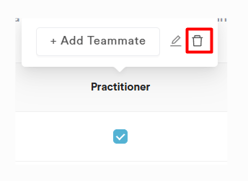 how to delete a role 3