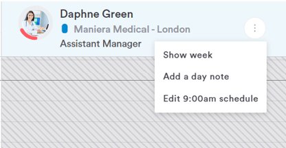 how to edit a shift in the scheduler 4