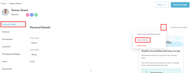 How to grant super admin permissions 3