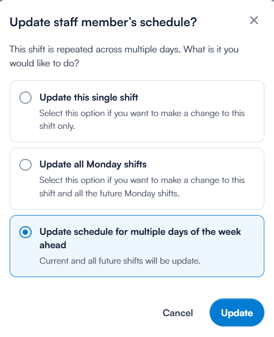 how to add a shift 3