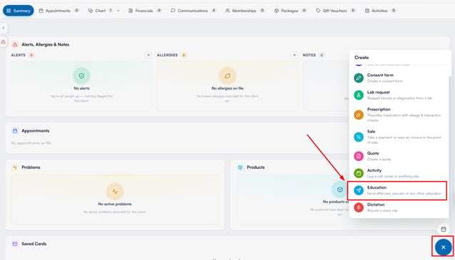 create-menu-education