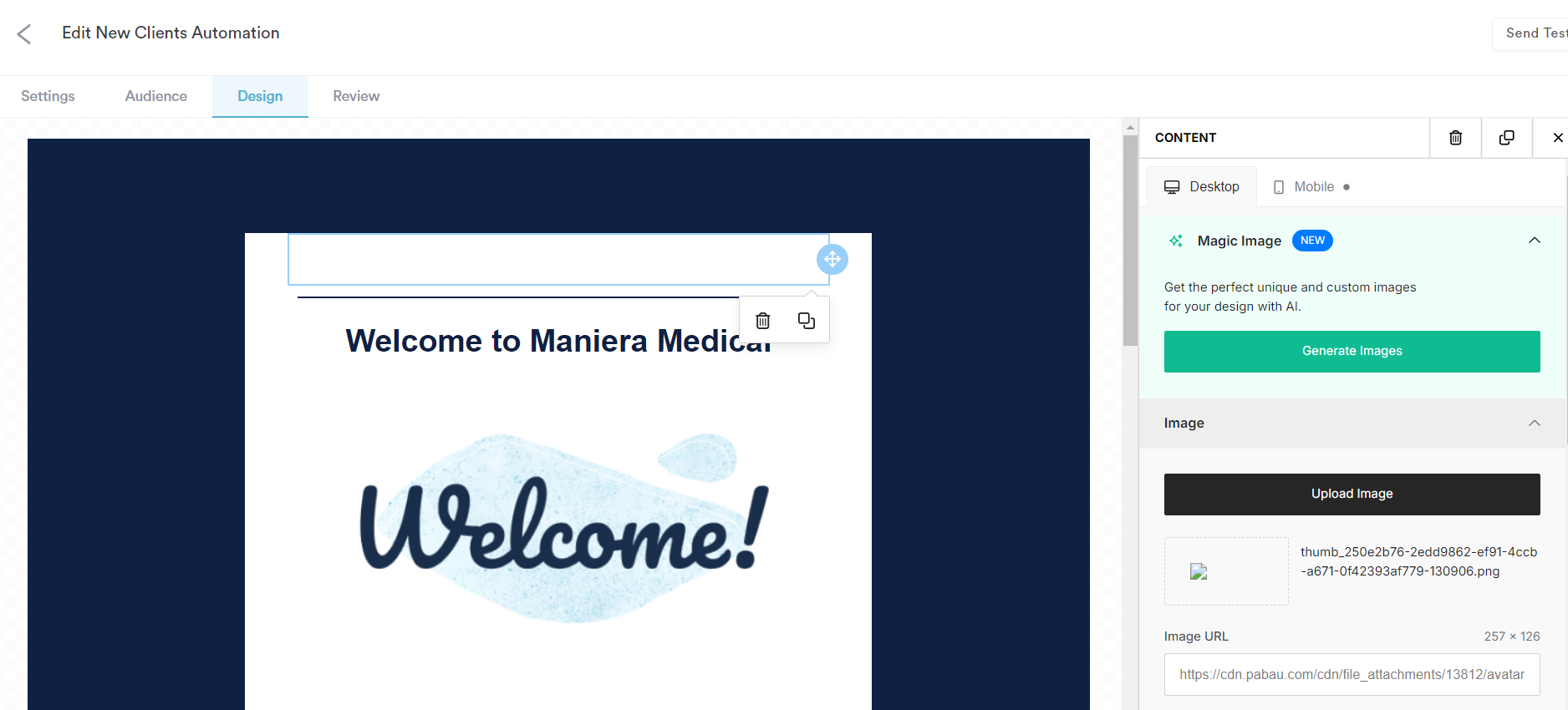 How to Set Up a 'New Clients' Automation
