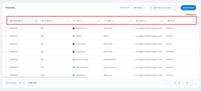 invoice-columns