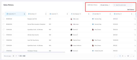 sales-history-tools