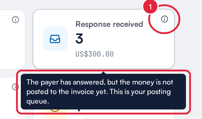 Point at the i icon for a folder’s explanation