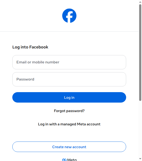 The Facebook secure sign-in popup that completes the WhatsApp Business connection.